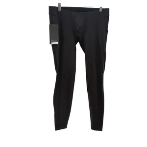 Nuevo Lululemon Senseknit Mallado para Correr Hombres Talla XL 28" Entrepierna Negro Reflectante - Imagen 1 de 8