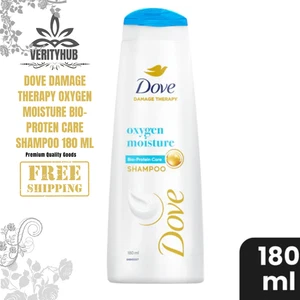 Dove Damage Therapy Shampoo 180ml | Oxygen Moisture + Bio-Protein | Smooth Soft - Picture 1 of 5