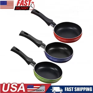 Mini Sartén Antiadherente Acero Sartén Olla Cacerola Color Aleatorio para Utensilios de Cocina - Imagen 1 de 42