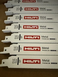 70 lame per seghetto alternativo Hilti Hilti 9” 14 TPI taglio metallo premium - Foto 1 di 4