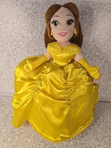 Muñeca de Peluche Princesa Exclusiva BELLE PILLOW PAL Parques Disney 20" La Bella y la Bestia - Imagen 1 de 8
