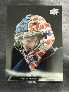 2022-23 Upper Deck Clear Cut Parallel 72 Stuart Skinner Edmonton Oilers - Picture 1 of 2