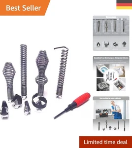 8-teiliges Schneidkopf Set für 16mm Abflussreiniger – Effiziente Rohrreinigung - Bild 1 von 8