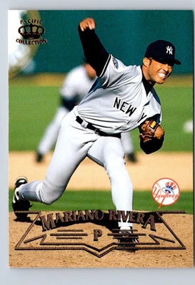 1998 PACIFIC COLLECTION MARIANO RIVERA #157 BASEBALL CARD NEW YORK YANKEES - Image 1 of 2