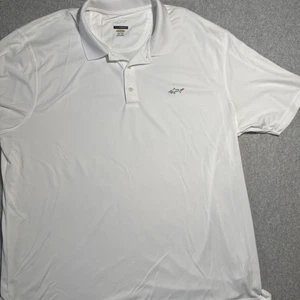 Polo Greg Norman adulto extra large XXL rosso squalo golfista rugby casual uomo - Foto 1 di 6