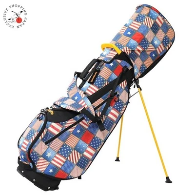 Loudmouth 高尔夫手提支架包 8.5 x 47 英寸 5 路 2025 轻量级复古-美国 — 第 1/4 张图片
