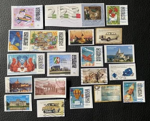 Lot de 20 timbres Allemagne années diverses - encore sur frag Briefmarken K99 - Imagen 1 de 1