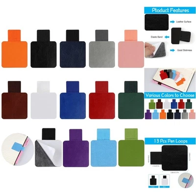 13 Stück Stiftschlaufe Selbstklebend, Stifthalter Selbstklebend aus PU , Pen ... - Bild 1 von 2
