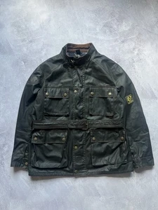 Vintage 90s Belstaff Tour Master Trophy Wax Jacket Men’s Size:M - Picture 1 of 13
