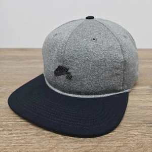 Nike SB Dri-Fit Hat Aerobill Adjustable OSFA Gray Skateboard Cap NWOT - Foto 1 di 12