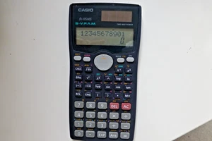 CASIO FX-115MS BLACK SCIENTIFIC CALCULATOR 11 NUMBER DISPLAY - Picture 1 of 7