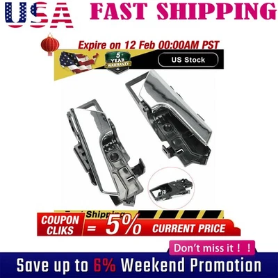 Juego de 2 manijas interiores de puerta izquierda+derecha para Chevy Aveo Aveo5 Pontiac Xab Foto 1 de 4