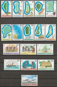 TUVALU 1976 SG 58/69 MNH - Picture 1 of 2
