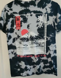 Bowery Supply Shirt Mens Small Tokyo City Mt Fuji - Picture 1 of 4