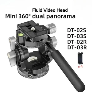 BEXIN DT-02R 02S 03R 03S Light Weight Fluid Video Head 360° Tripod Ball Head - Picture 1 of 13