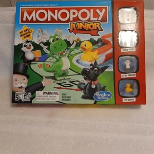 Hasbro Monopoly Junior Board Game Ages 5+ Sealed - Picture 1 of 6