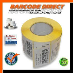 Etichette Termiche 40x30 mm carta termica Bixolon Zebra Datamax citizen toshiba - Foto 1 di 1
