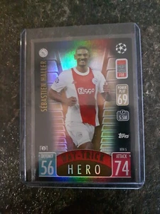 2021-22 Topps Match Attax Hat Trick Hero Sebastien Haller Card# HTH 5 - Picture 1 of 2