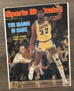 Sports Illustrated March 9, 1981 Earvin “Magic” Johnson LA Lakers front cover - Picture 1 of 2