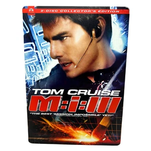 Mission Impossible III (DVD) Tom Cruise Action Movie Steelbook Edition - Bild 1 von 4