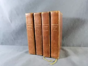 Französisches RÖMISCHES GEMEINDEMITGLIED gebundenes LEDER, 4 Bände, Mame, Touren 1913 - Bild 1 von 10
