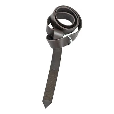 Cinturón Vikingo Medieval para Hombre Cinturón Caballero Renacimiento Cuero PU Repujado Foto 1 de 4
