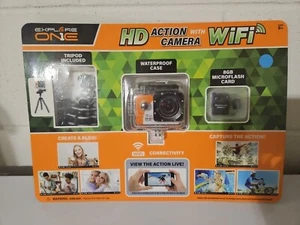 Explore One HD Action Camera with Wifi / accessories included! **Free shipping** - Picture 1 of 2