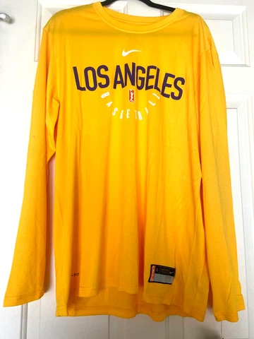 Nike Shirt Long Sleeve Los Angeles Sparks Dri Fit Long Sleeve Size Mens XL NEW Cover