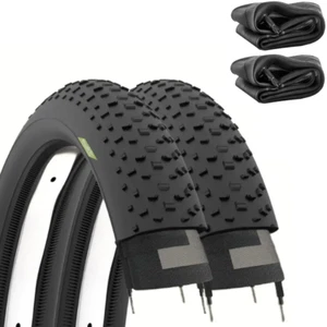 2 COPERTONI 20 X 4.0 + CAMERE PNEUMATICI PER FAT BIKE E-BIKE BICI RUOTE 20x4.00 - Foto 1 di 6
