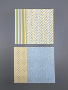 12 Stampin' Up Designer Series Paper Card Fronts 4x5.25 Double Sided - Picture 1 of 2