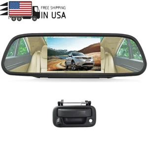 For Ford HD Backup Camera Kit 5‘’ Mirror Monitor Form F250 F350 F450 2008-2016 - Picture 1 of 12