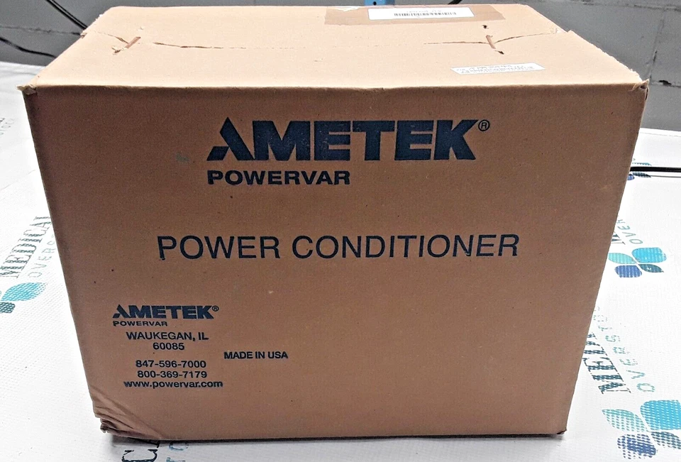 ABC152-11 - AMETEK POWERVAR - POWER CONDITIONER - SEALED - NEW - Image 1 of 4