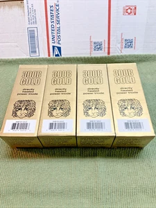 4 NOS / NIB 300B Electro-Harmonix GOLD Russia Tubes ~ tube quad quartet WE amp - Picture 1 of 21