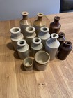 Stoneware Ink Bottles and Vases