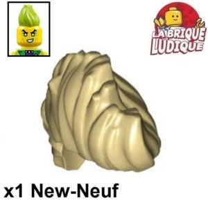 Lego 1X Minifig Hair Mohawk Wavy Punk Beige/Tan 3758 New - Picture 1 of 1