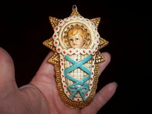 RAR Vintage BABY JESUS WEIHNACHTEN KRIPPE FIGUR ORNAMENT Japan  - Bild 1 von 6
