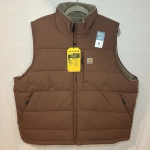 Carhartt Gilet Donna Montana Isolato Reversibile Taglia XXL(20) Vestibilità Relaxed - Foto 1 di 12
