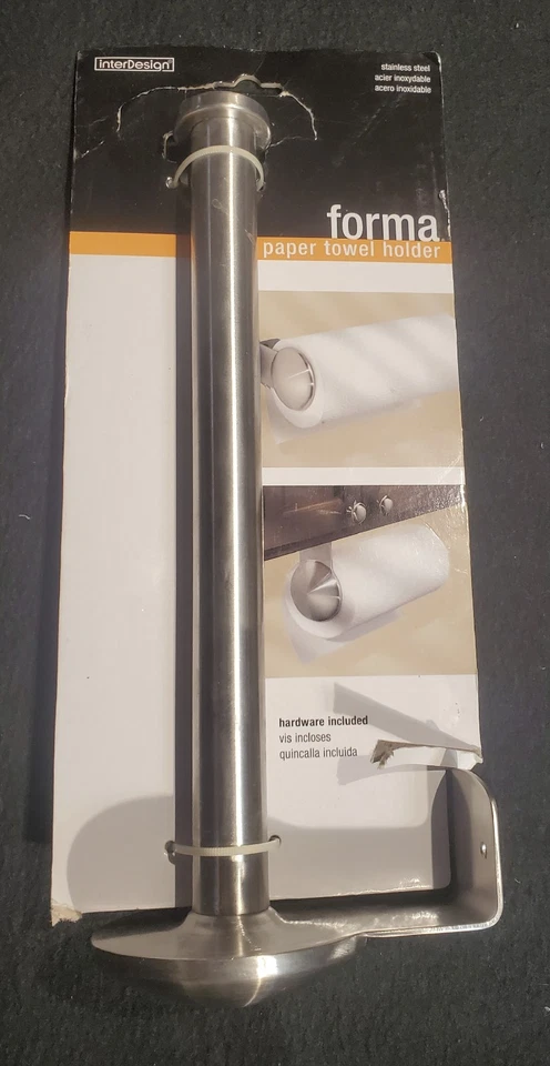 Toallero de papel Interdesign Forma montable acero inoxidable Foto 1 de 1