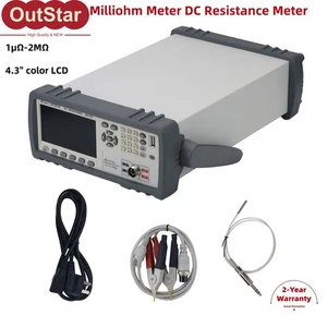 CXT2516 Milliohm Meter 1μΩ-2MΩ DC Resistance Meter 4.3" LCD Screen USB #sz - Picture 1 of 8