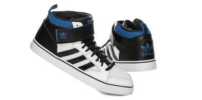 Adidas Hombre Varial II Mid Entrenadores / Blanco / PVP £100 Foto 1 de 4