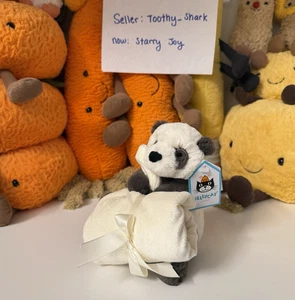 Chupete Jellycat Harry Panda Nuevo con Etiquetas - Retirado Muy Raro - Manta Edredón Bebé - Imagen 1 de 5