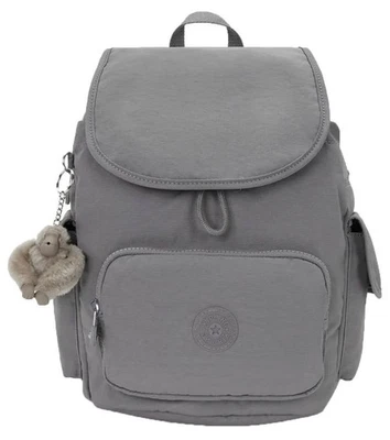 Mochila pequeña Kipling City Pack para mujer - gris acogedor Foto 1 de 4