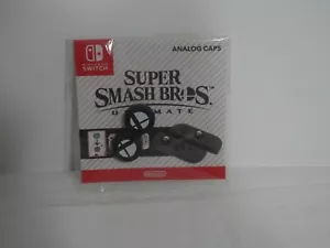 Nintendo Switch Super Smash Bros. Ultimate Tappi per Pollice - Nero/Bianco (3B2) - Foto 1 di 2