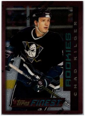 1995-96 Topps Finest #81 Chad Kilger - Rookie RC FREE SHIPPING! - Image 1 of 2