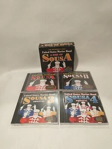 A Box of Sousa by United States Marine Band (CD, 4 Discs, 2001) Fast Shipping - Foto 1 di 7