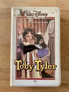 Toby Tyler VHS Walt Disney Home Video - Vintage OOP Rare HTF 1959 clamshell - Picture 1 of 5
