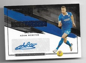 2020-21 Panini Impeccable Premier League Auto Card :Adam Webster #61/99 #