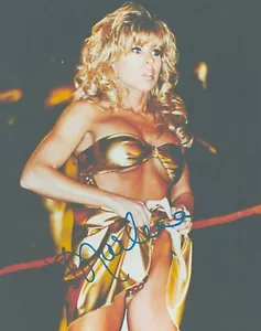 TERRI RUNNELS 'MARLENA' Signed Photograph - Wrestler WWE / WWF / WCW reprint - Picture 1 of 1