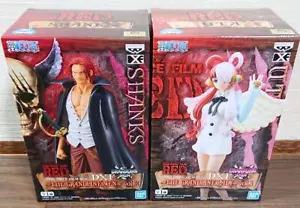 One Piece Film Red DXF The Grandline UTA SHANKS figure set BANPREST BANDAI - Picture 1 of 5