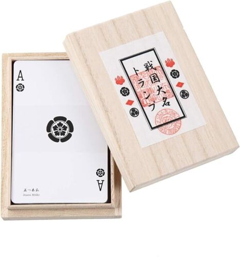 Sengoku daimyo cartes à jouer premium boîte paulownia description personne incluse